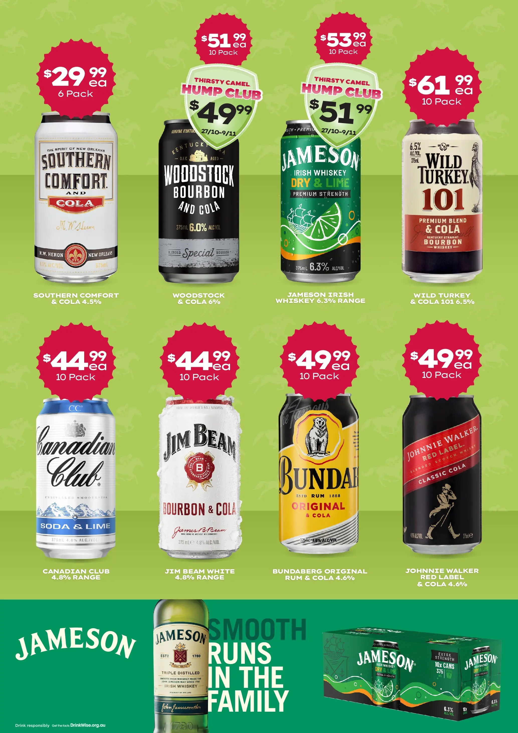 Local offers - Don’t miss these Unseriously Good Deals! - 26/10/2025 > weekly / monthly specials | Page: 4 | Products: Bourbon, Rum, Scotch, Lime