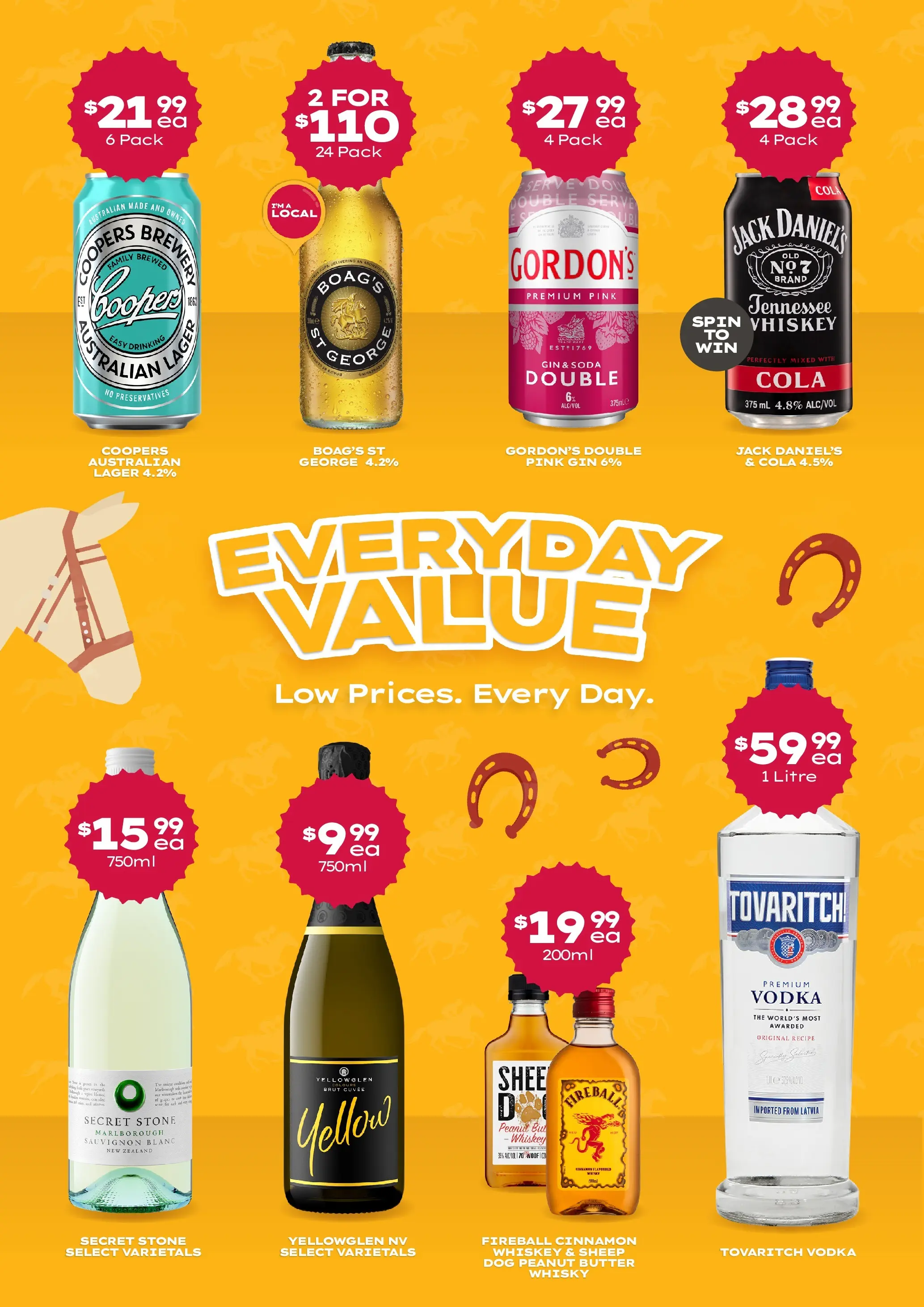 Local offers - Don’t miss these Unseriously Good Deals! - 26/10/2025 > weekly / monthly specials | Page: 6 | Products: Butter, Gin, Vodka, Whiskey