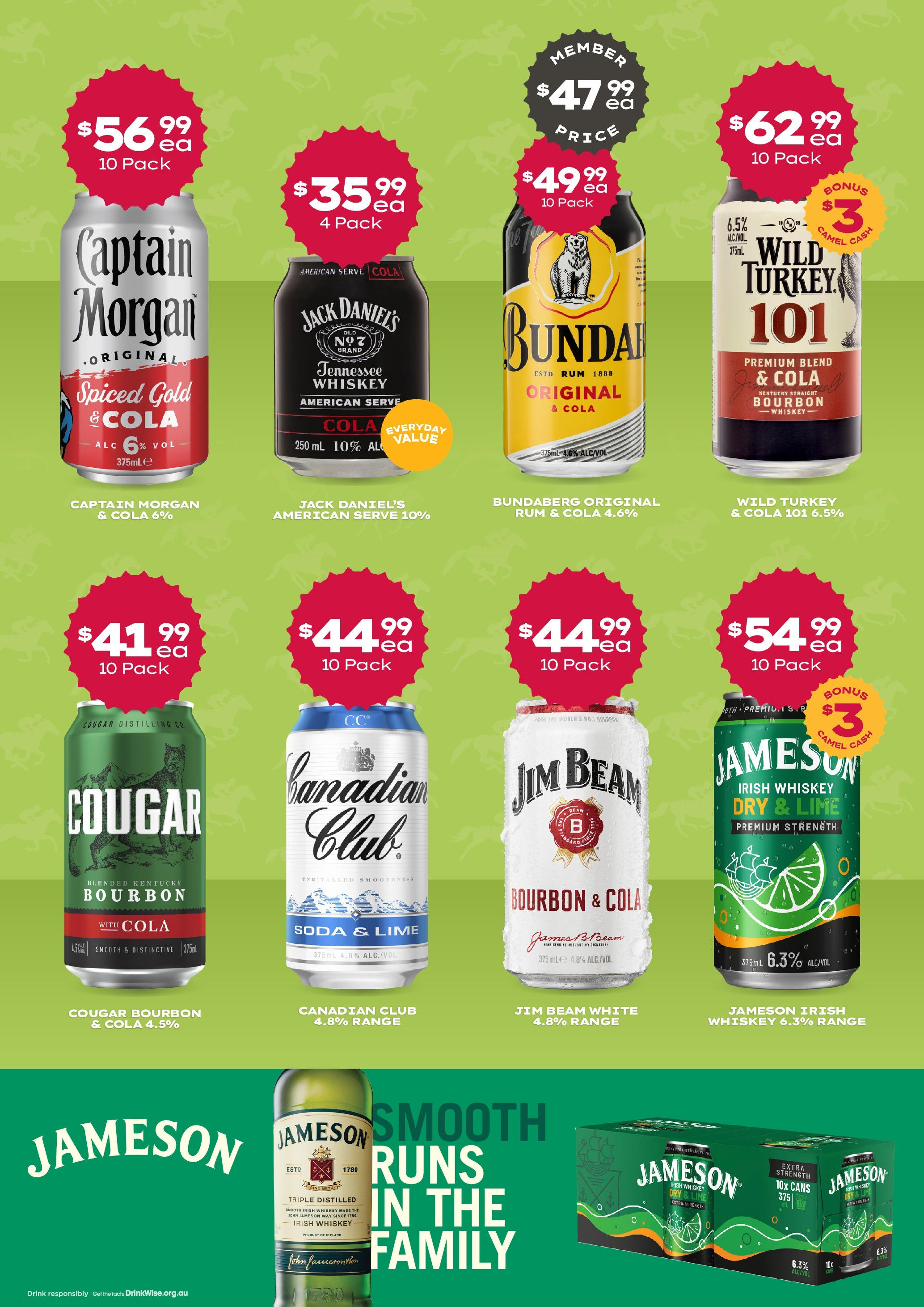 Local offers - Don’t miss these Unseriously Good Deals! - 26/10/2025 > weekly / monthly specials | Page: 4 | Products: Whiskey, Rum, Turkey, Lime