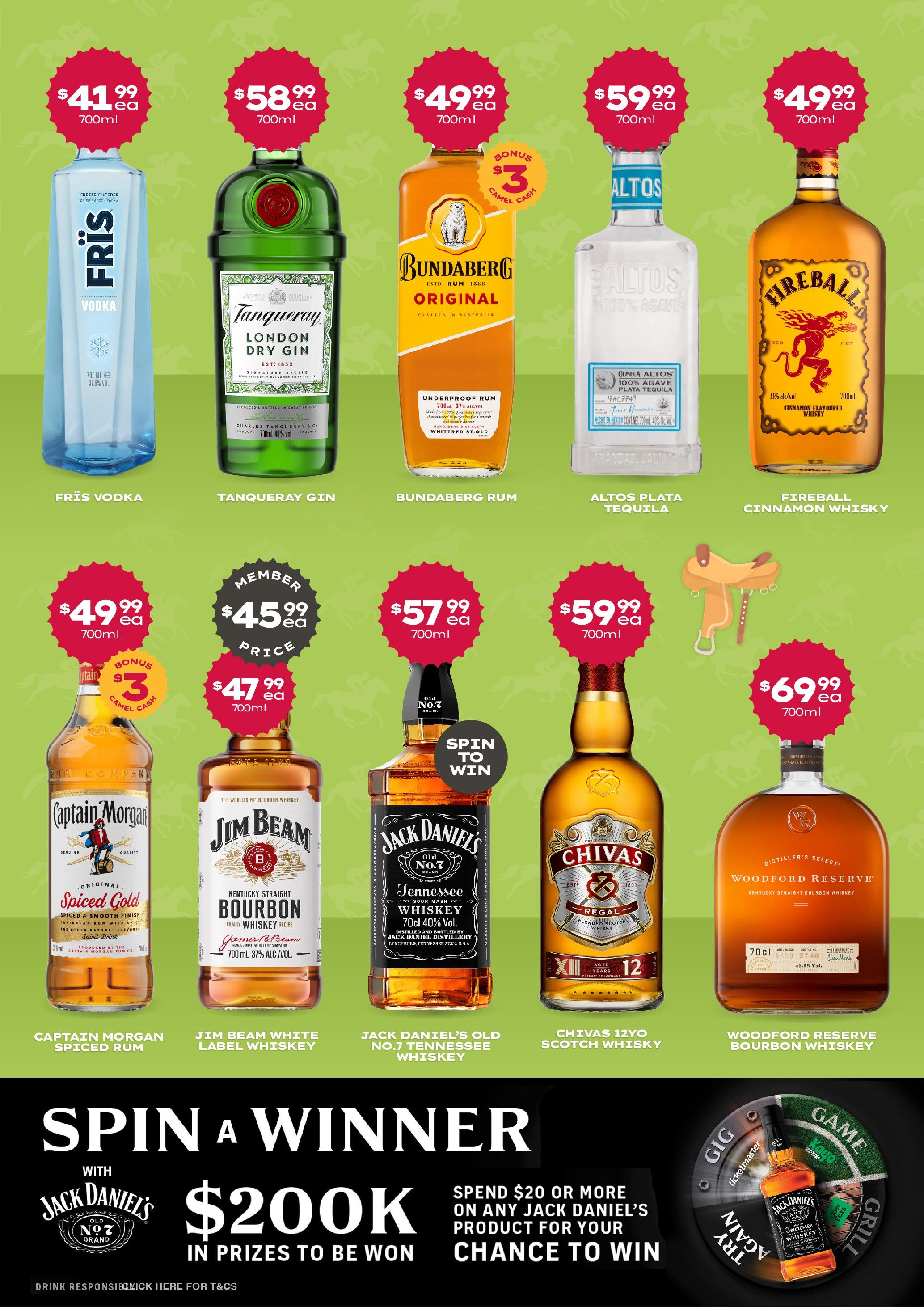 Local offers - Don’t miss these Unseriously Good Deals! - 26/10/2025 > weekly / monthly specials | Page: 7 | Products: Gin, Vodka, Scotch, Grill