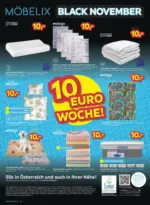 Möbelix 10 Euro Woche - bis 01.12.2025
