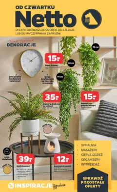 Pogląd oferty "Netto - NETTO T44B NON Food ważne do 5.11" - ważna od 29.10.2025 Pogląd oferty "Netto - NETTO T44B NON Food ważne do 5.11" - ważna od 29.10.2025