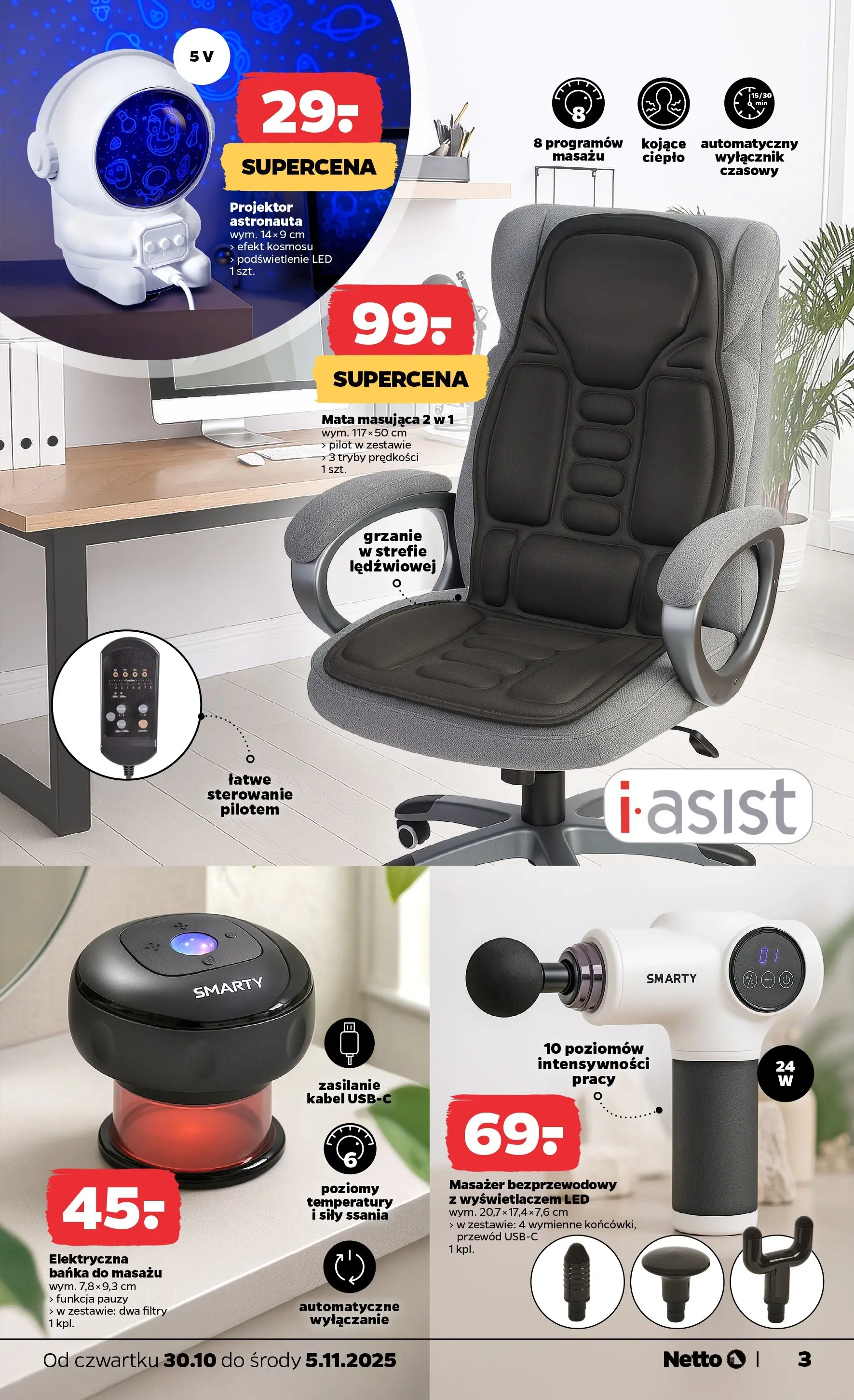 Netto gazetka - Non Food od 30.10.2025 - Aktualne promocje | Strona: 3 | Produkty: Kabel