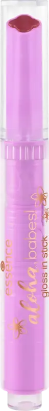 essence Lippenstift Aloha, Babes! 01 Sunny Bliss, Flower Kiss