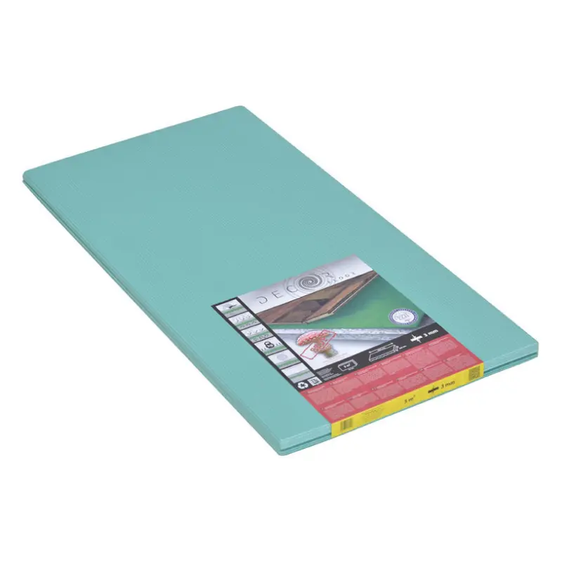 XPS ПОДЛОЖКА ЗА ЛАМИНАТ FLOOR DECOR 3 ММ. 5 М2 В ПАКЕТ