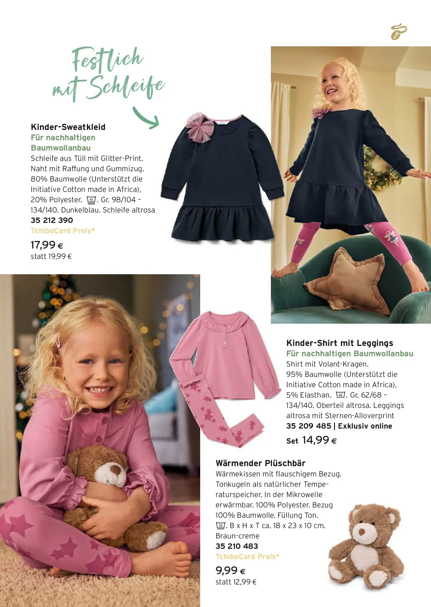 Tchibo Eduscho - Tchibo: Freude für alle von 29.10.2025 - Aktuelle Angebote | Seite: 14 | Produkte: Leggings, Mikrowelle