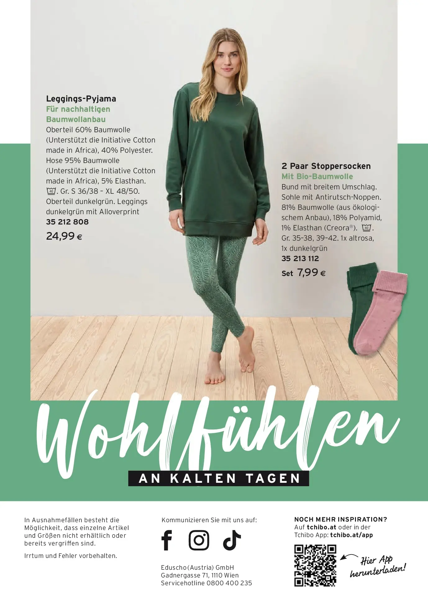 Tchibo Eduscho - Tchibo: Freude für alle von 29.10.2025 - Aktuelle Angebote | Seite: 34 | Produkte: Hose, Leggings