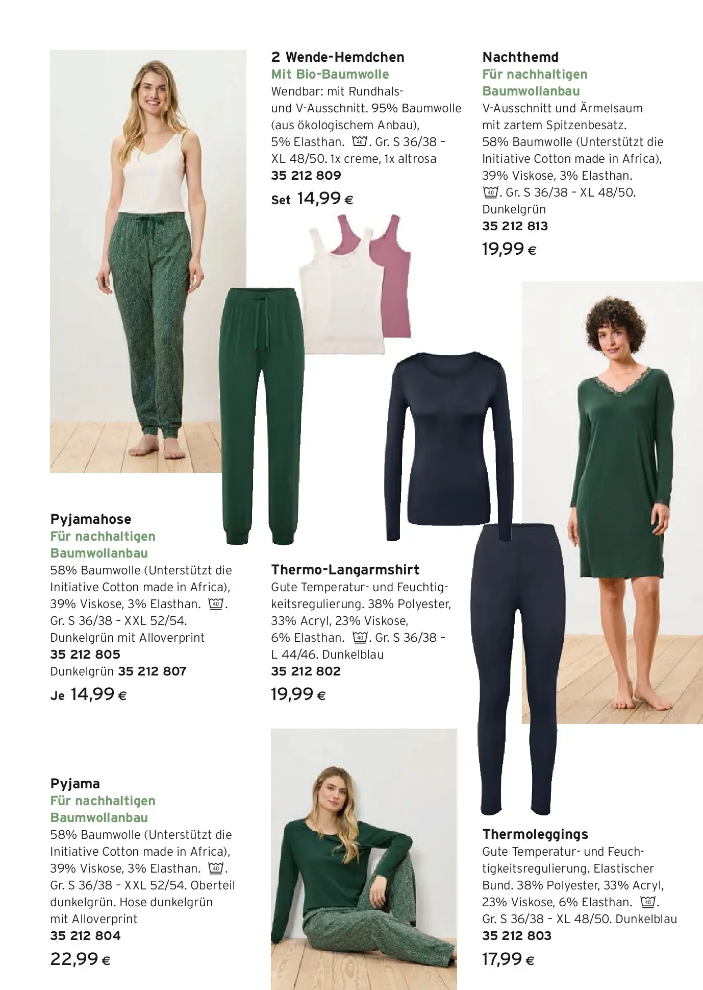 Tchibo Eduscho - Tchibo: Freude für alle von 29.10.2025 - Aktuelle Angebote | Seite: 35 | Produkte: Hose, Pyjama