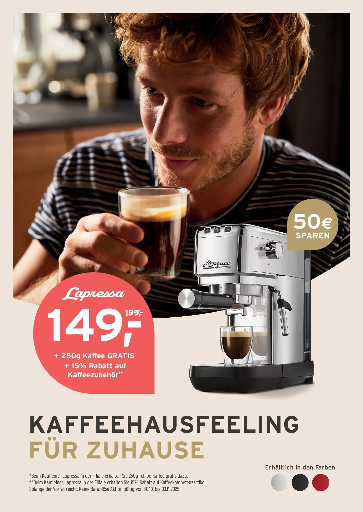 Tchibo Eduscho - Tchibo: Freude für alle von 29.10.2025 - Aktuelle Angebote | Seite: 38 | Produkte: Kaffee