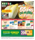 Supermarché MATCH 65 ANS ça se fête en grand - au 09.11.2025