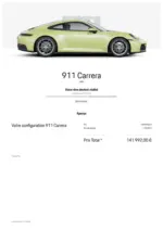 Porsche 911 Carrera - au 31.12.2025