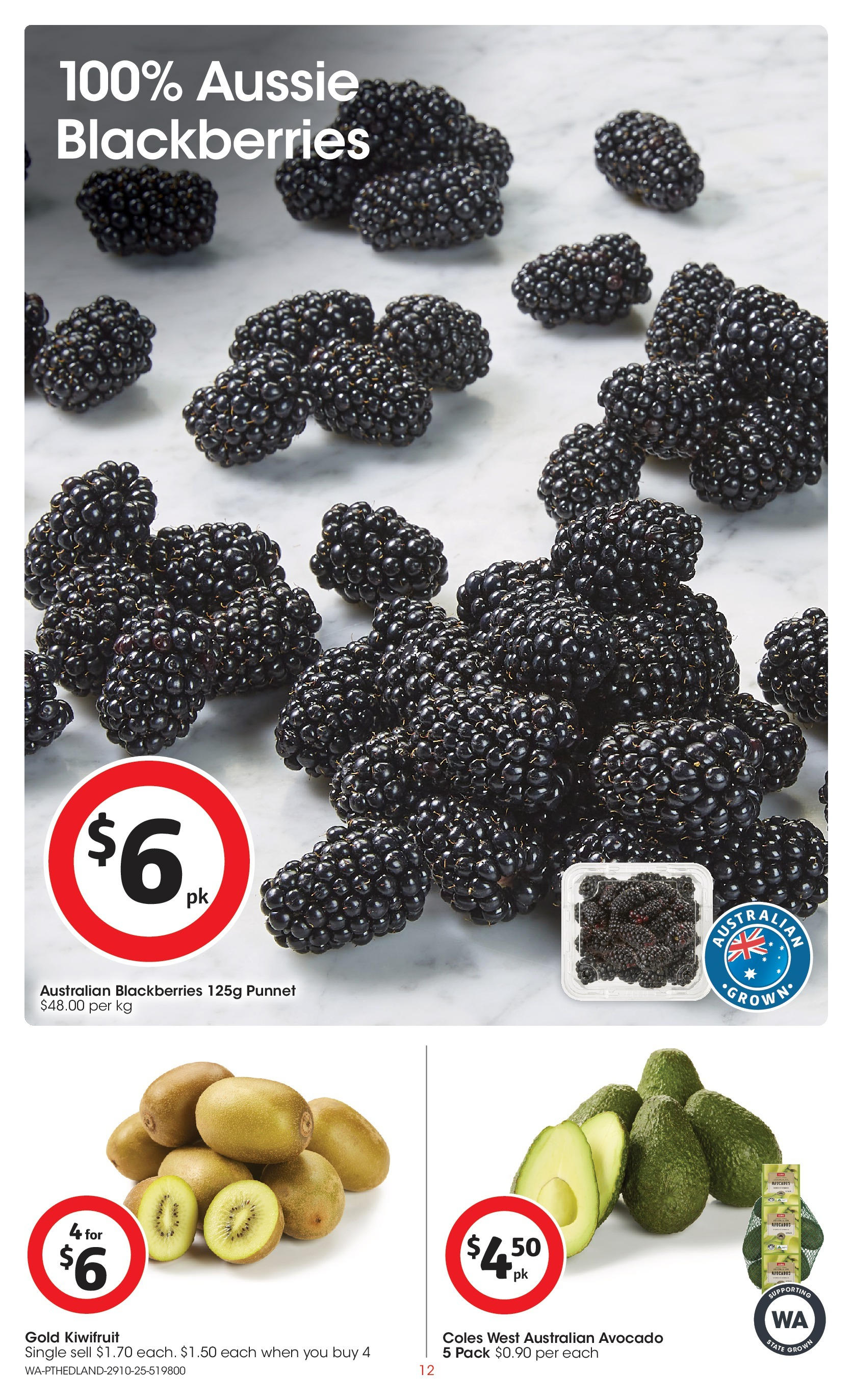 ﻿﻿Coles catalogue valid from 28/10/2025 > Online Australia | Page: 12 | Products: Kiwifruit, Avocado