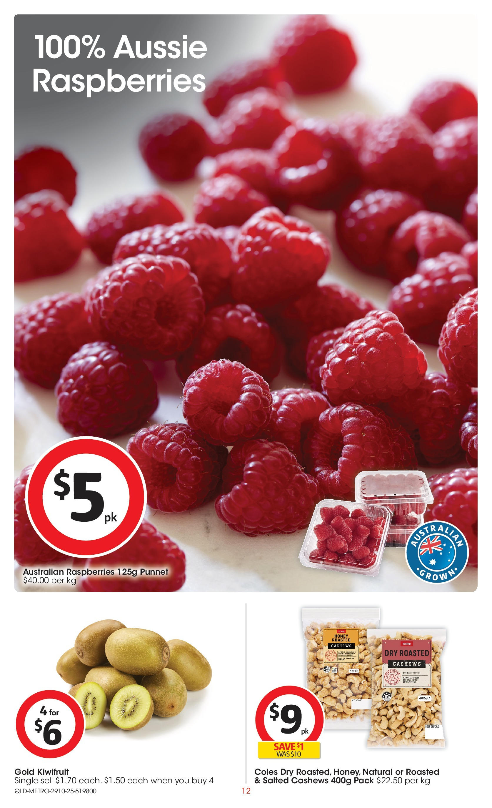 ﻿﻿Coles catalogue valid from 29/10/2025 > Online Australia | Page: 12 | Products: Honey, Kiwifruit