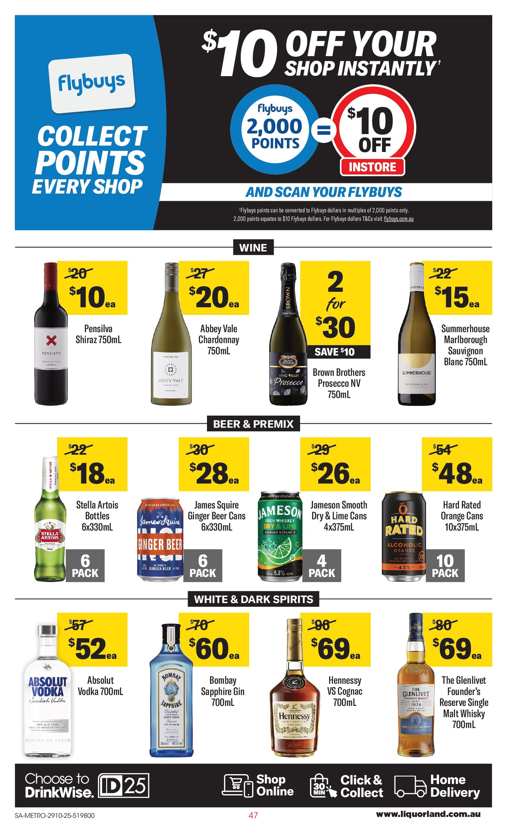 ﻿﻿Coles catalogue valid from 28/10/2025 > Online Australia | Page: 47 | Products: Ginger, Gin, Whiskey, Lime