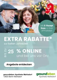 Entdecke - Ihre Apotheke vor Ort: Jetzt alle Angebote auch online entdecken! ab 24.10.2025 gültig Entdecke - Ihre Apotheke vor Ort: Jetzt alle Angebote auch online entdecken! ab 24.10.2025 gültig