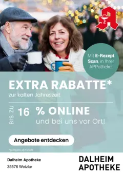 Entdecke - Ihre Apotheke vor Ort: Jetzt alle Angebote auch online entdecken! ab 24.10.2025 gültig