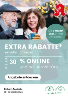 Entdecke - Ihre Apotheke vor Ort: Jetzt alle Angebote auch online entdecken! ab 24.10.2025 gültig