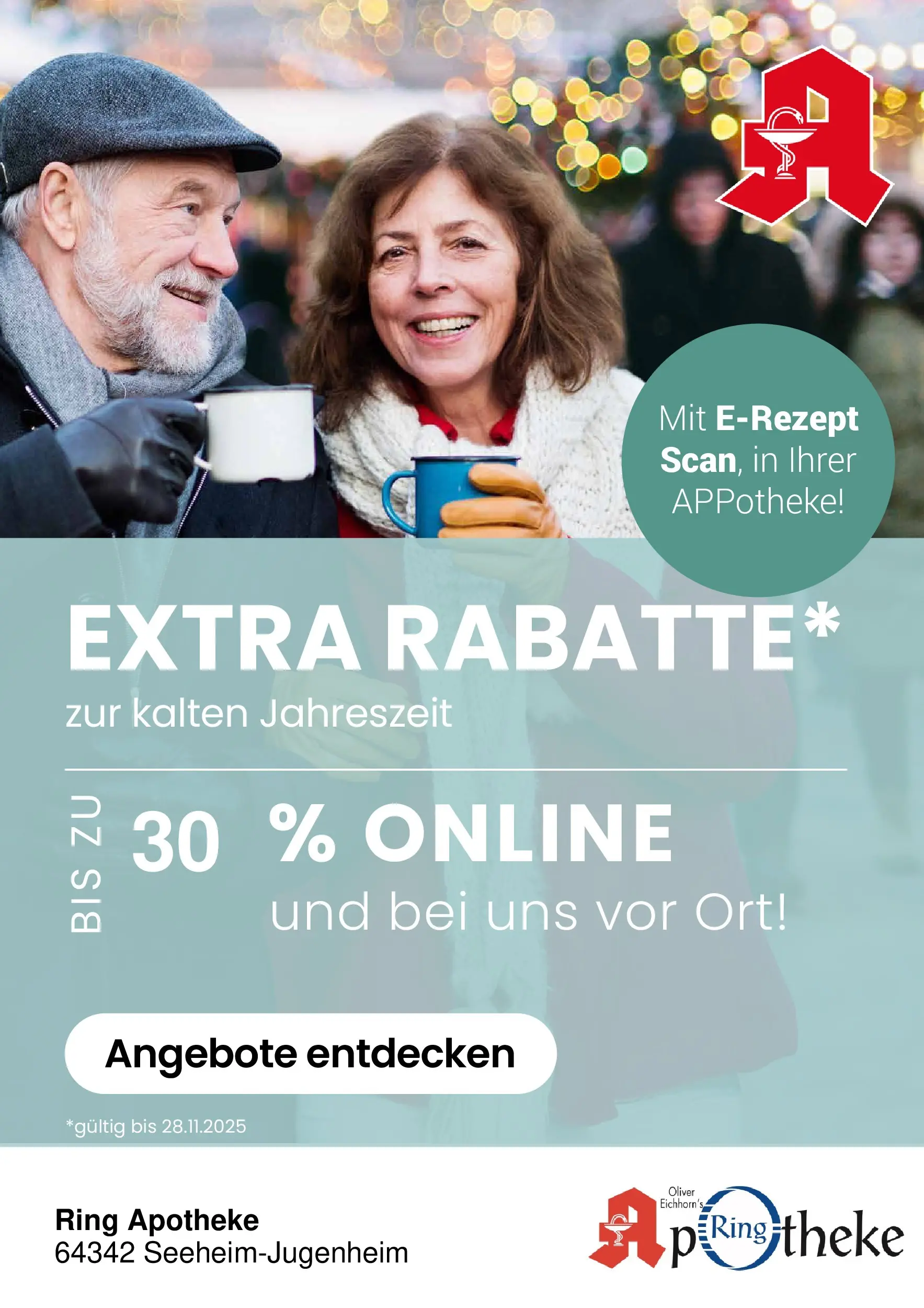 Entdecke - Ihre Apotheke vor Ort: Jetzt alle Angebote auch online entdecken! (ab 24.10.2025) zum Blättern | Seite: 1 | Produkte: Theke