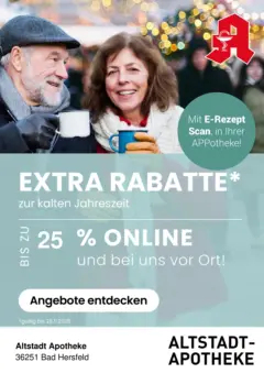 Entdecke - Ihre Apotheke vor Ort: Jetzt alle Angebote auch online entdecken! ab 24.10.2025 gültig
