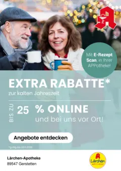 Entdecke - Ihre Apotheke vor Ort: Jetzt alle Angebote auch online entdecken! ab 24.10.2025 gültig