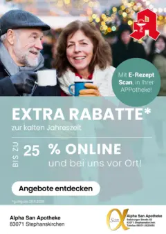 Entdecke - Ihre Apotheke vor Ort: Jetzt alle Angebote auch online entdecken! ab 24.10.2025 gültig