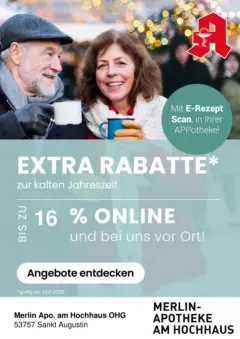 Entdecke - Ihre Apotheke vor Ort: Jetzt alle Angebote auch online entdecken! ab 24.10.2025 gültig