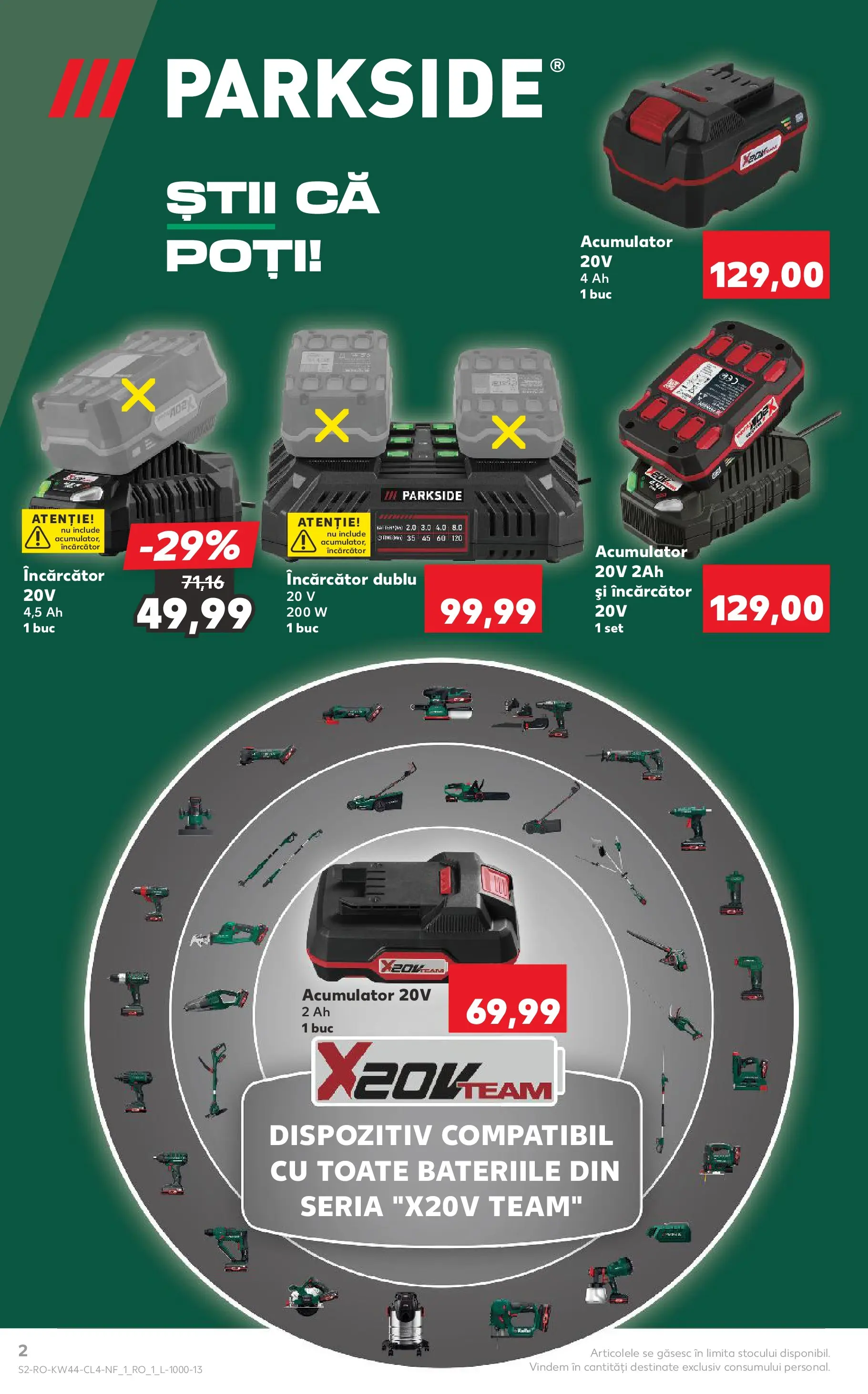 Catalog Kaufland - Constanța 29.10.2025 - Revista si Oferta | Pagină: 2 | Produse: Încărcător
