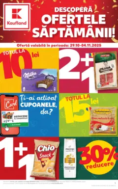 Ofertele Kaufland valabile de la 28.10.2025