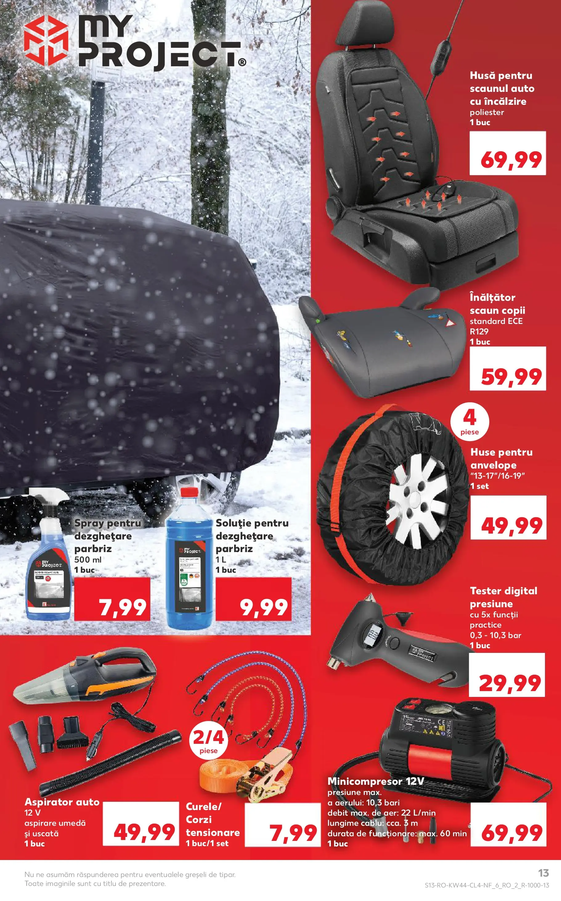 Catalog Kaufland - Constanța 29.10.2025 - Revista si Oferta | Pagină: 13 | Produse: Cablu, Aspirator, Scaun