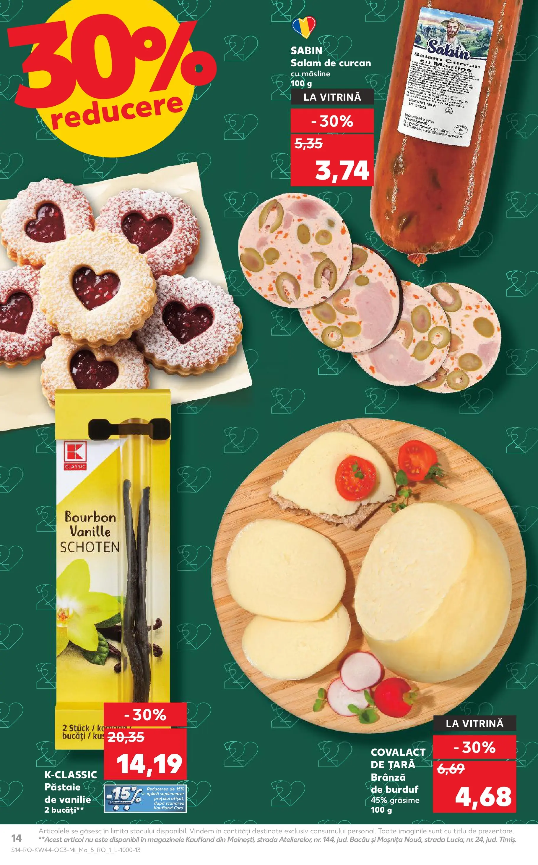 Catalog Kaufland - Constanța 28.10.2025 - Revista si Oferta | Pagină: 14 | Produse: Tırnak makası, Vitrină, Măsline, Bourbon