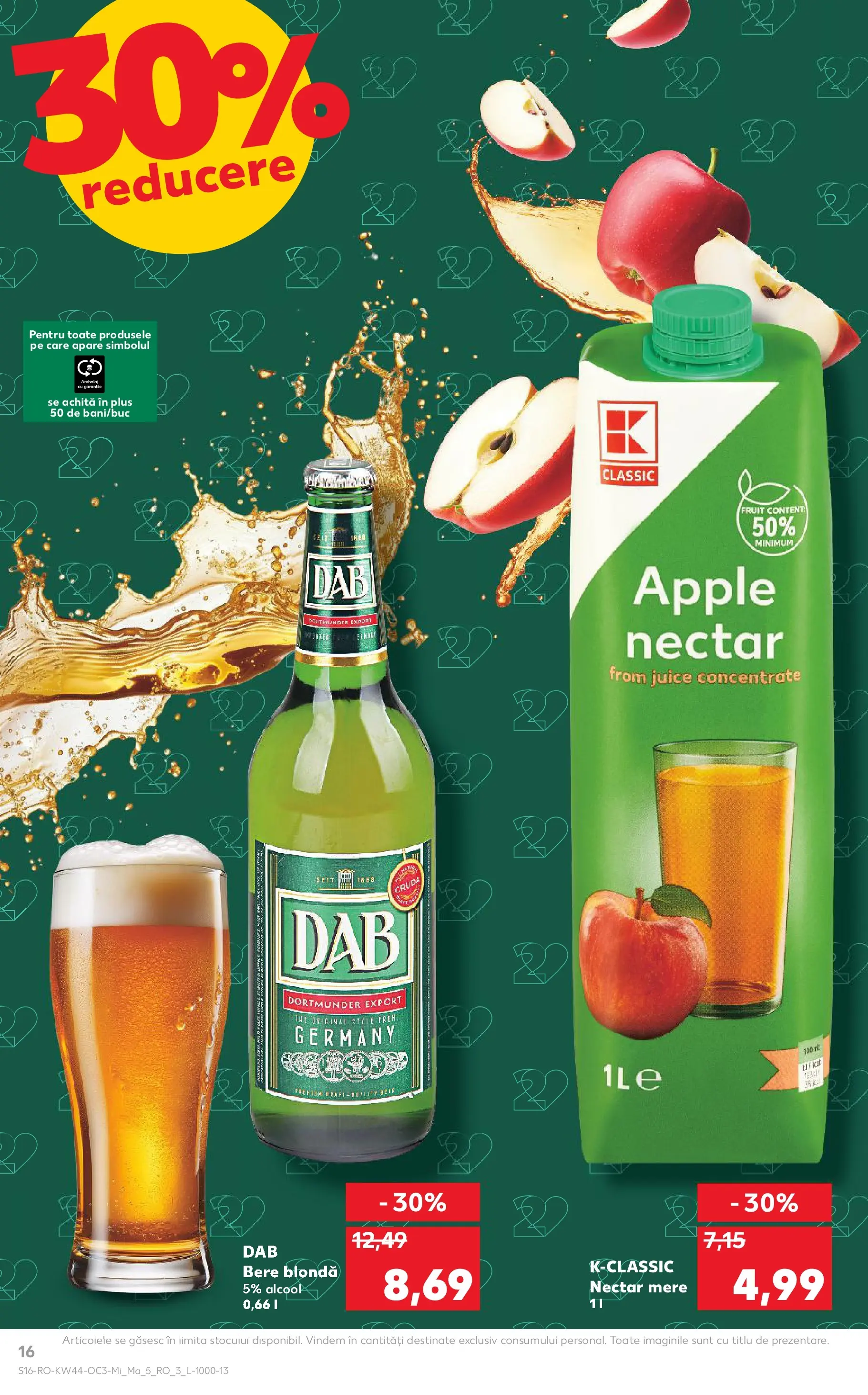 Catalog Kaufland - Constanța 28.10.2025 - Revista si Oferta | Pagină: 16 | Produse: Delgeç, Apple, Bere, Mere