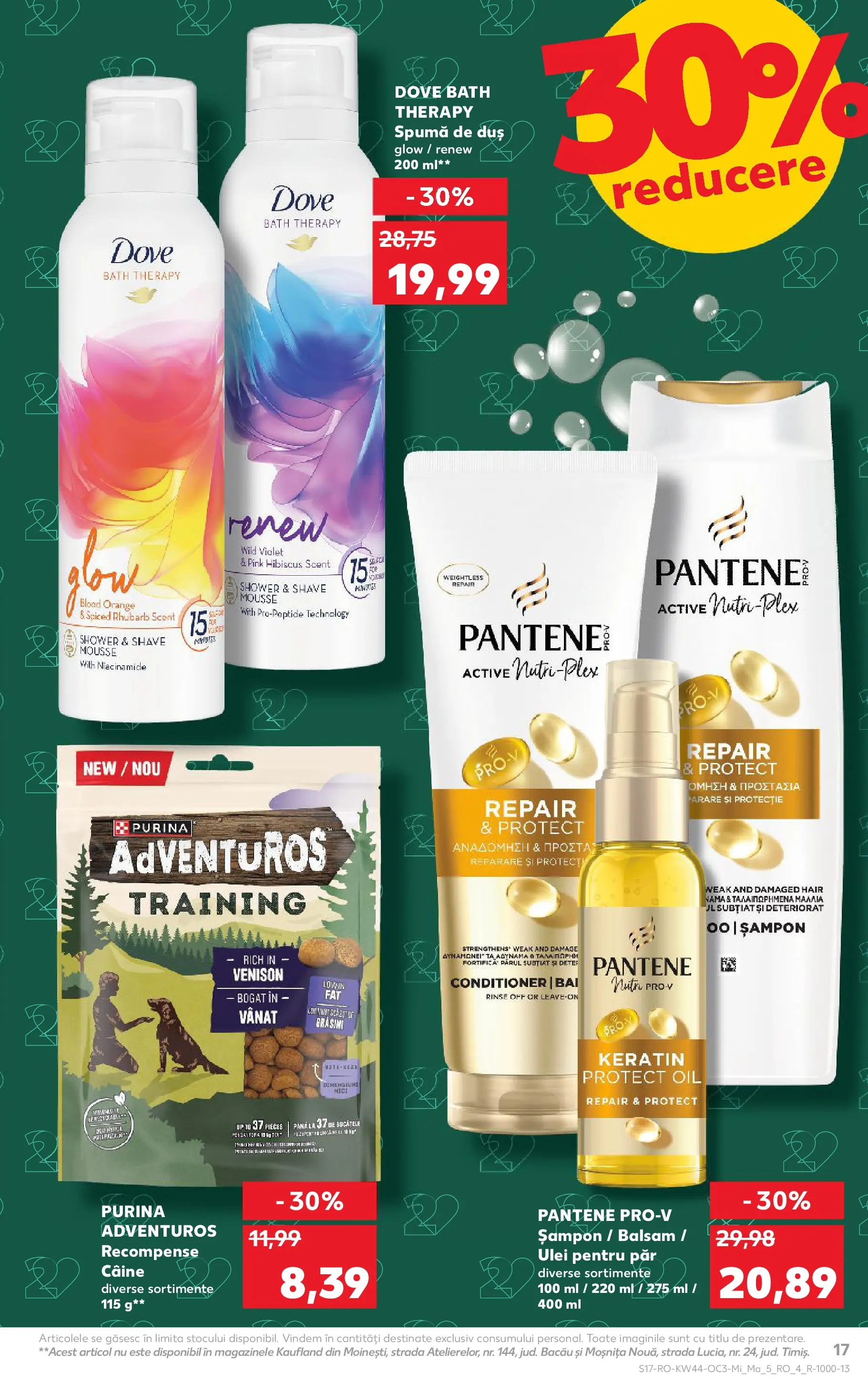 Catalog Kaufland - Constanța 28.10.2025 - Revista si Oferta | Pagină: 17 | Produse: Duș, Șampon, Balsam, Ulei
