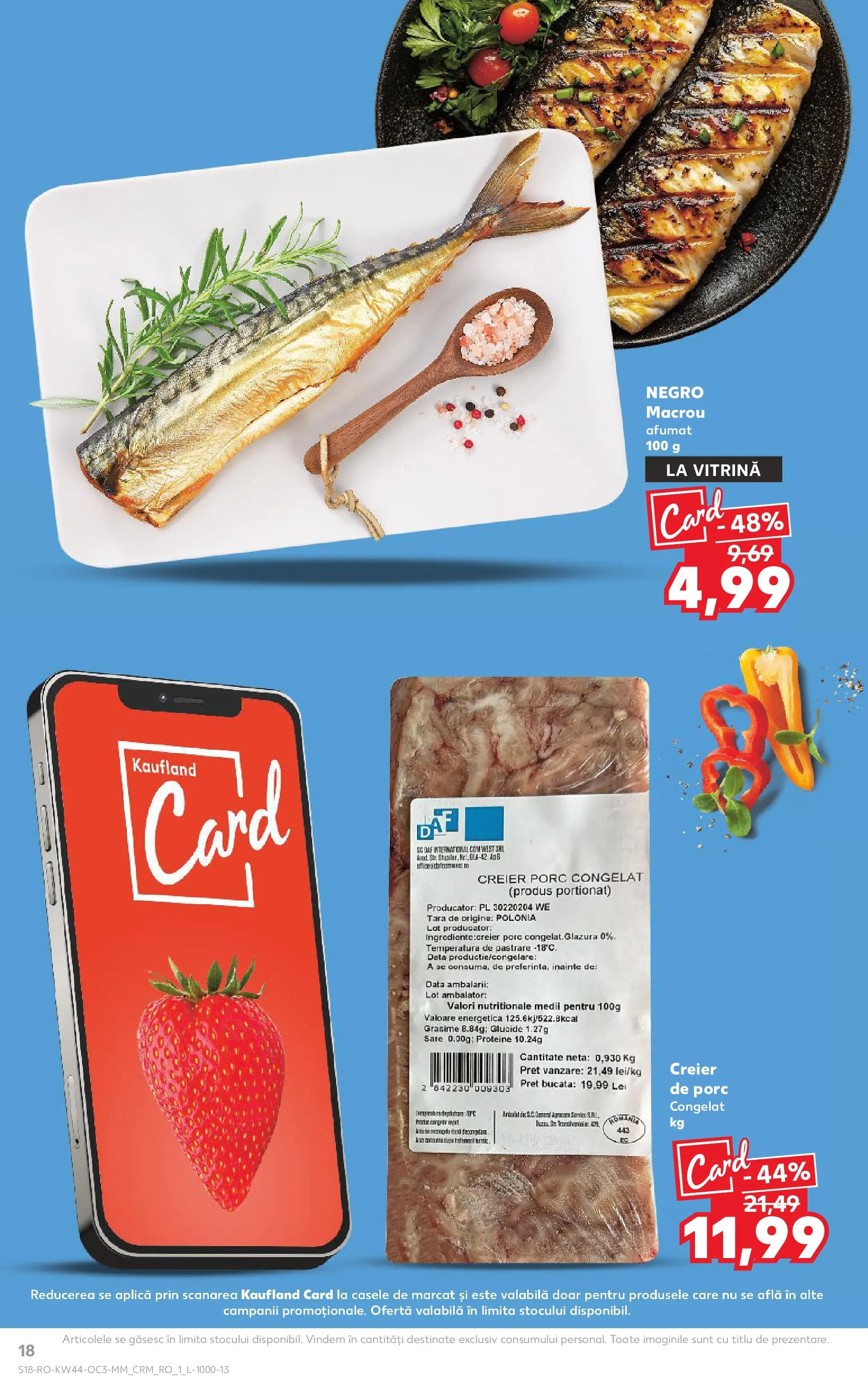 Catalog Kaufland - Constanța 28.10.2025 - Revista si Oferta | Pagină: 18 | Produse: Masaüstü kılıfı, Vitrină, Sare