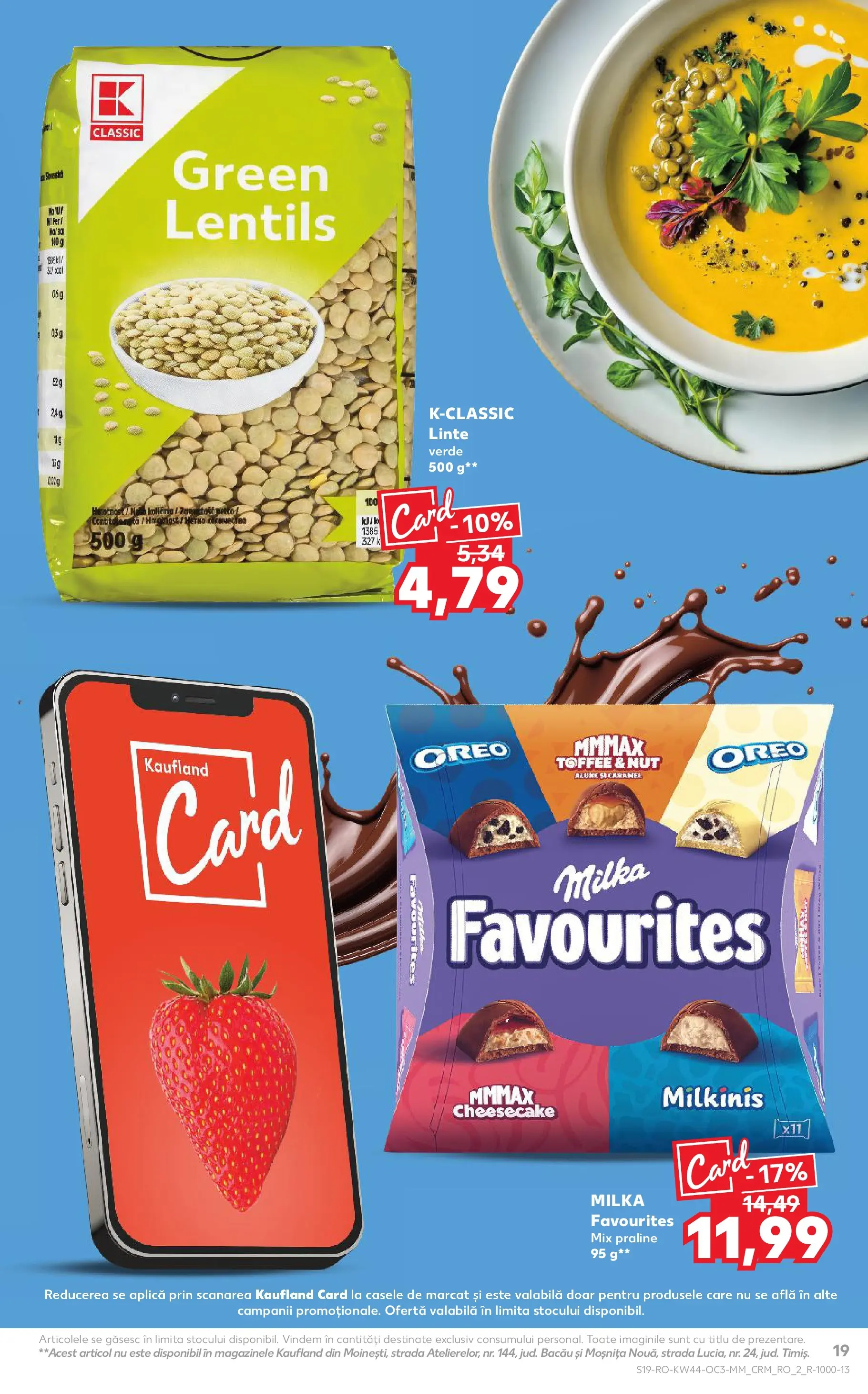 Catalog Kaufland - Constanța 28.10.2025 - Revista si Oferta | Pagină: 19 | Produse: Alune, Praline