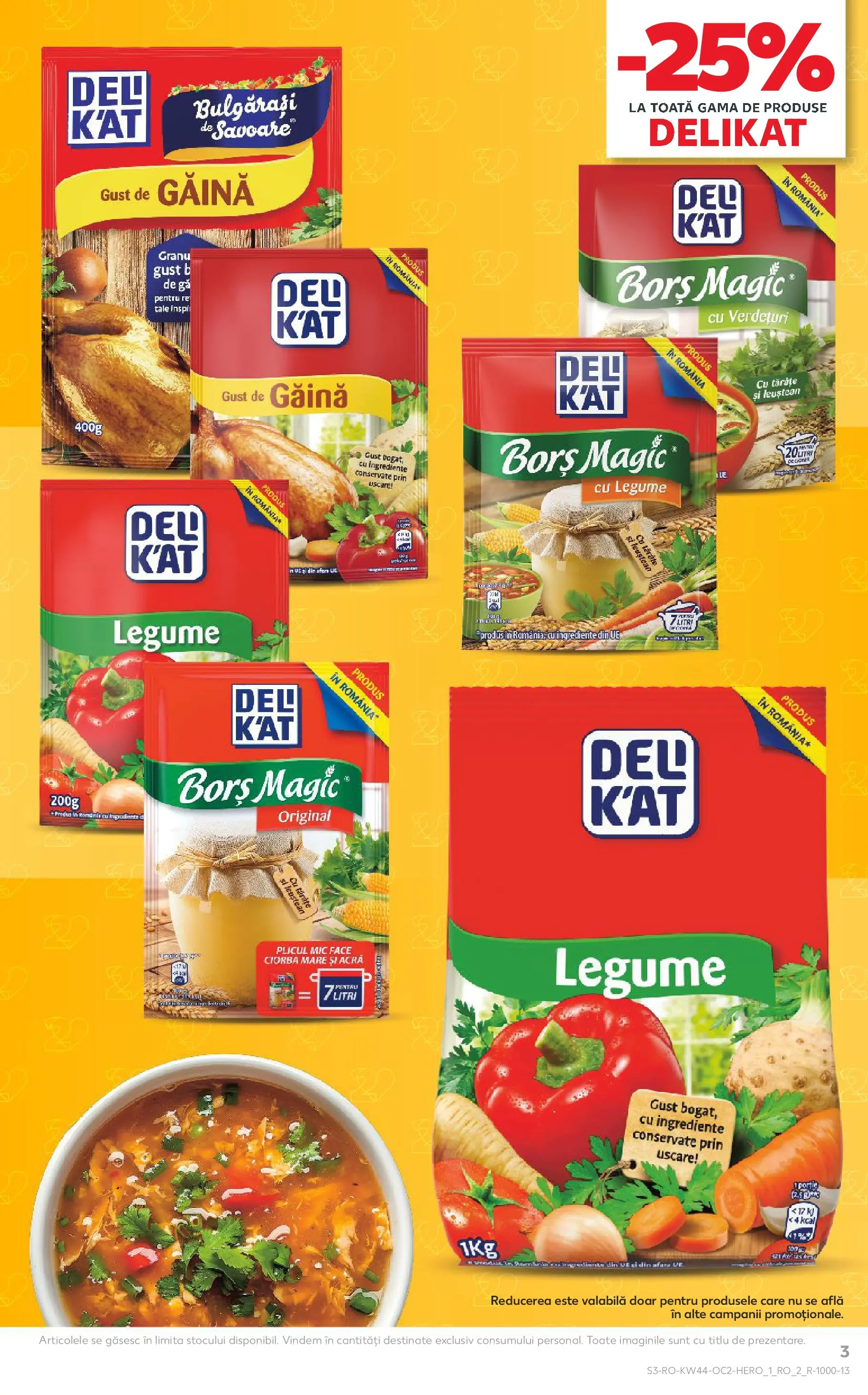 Catalog Kaufland - Târgu Mureș 28.10.2025 || Revista si Oferte | Pagină: 3 | Produse: Borș, Legume Catalog Kaufland - Târgu Mureș 28.10.2025 - Revista si Oferta | Pagină: 3 | Produse: Borș, Legume