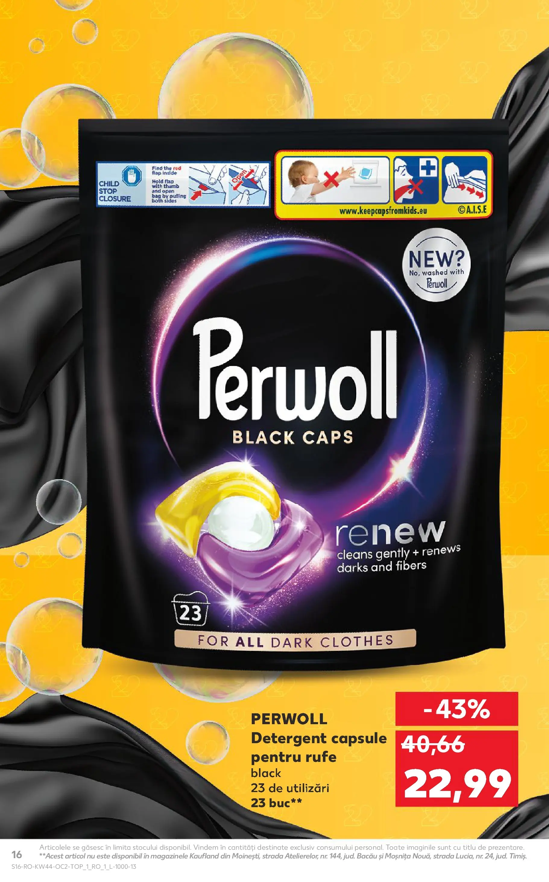 Catalog Kaufland - Târgu Mureș 28.10.2025 || Revista si Oferte | Pagină: 16 | Produse: Detergent Catalog Kaufland - Târgu Mureș 28.10.2025 - Revista si Oferta | Pagină: 16 | Produse: Detergent