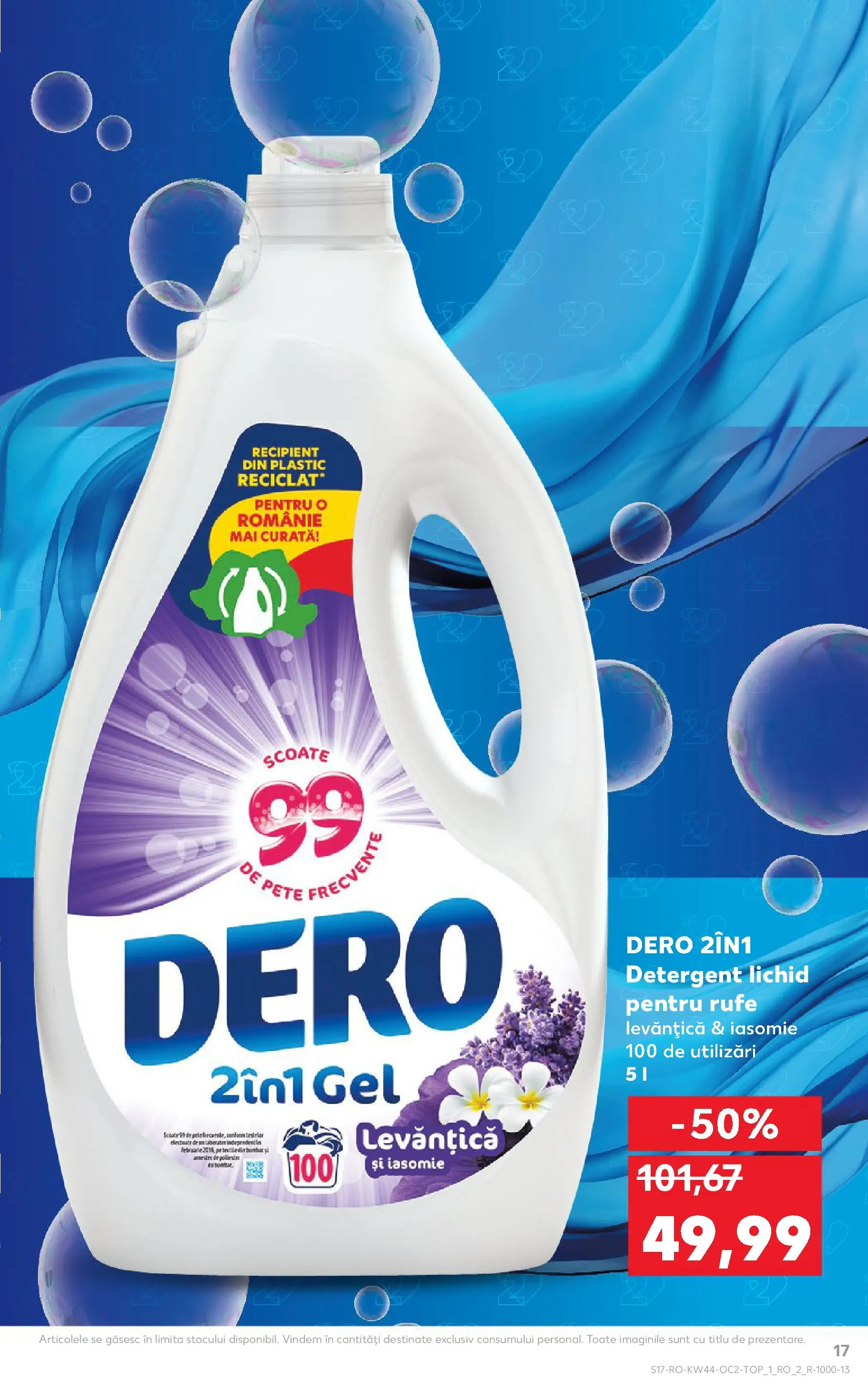 Catalog Kaufland - Târgu Mureș 28.10.2025 || Revista si Oferte | Pagină: 17 | Produse: Detergent Catalog Kaufland - Târgu Mureș 28.10.2025 - Revista si Oferta | Pagină: 17 | Produse: Detergent