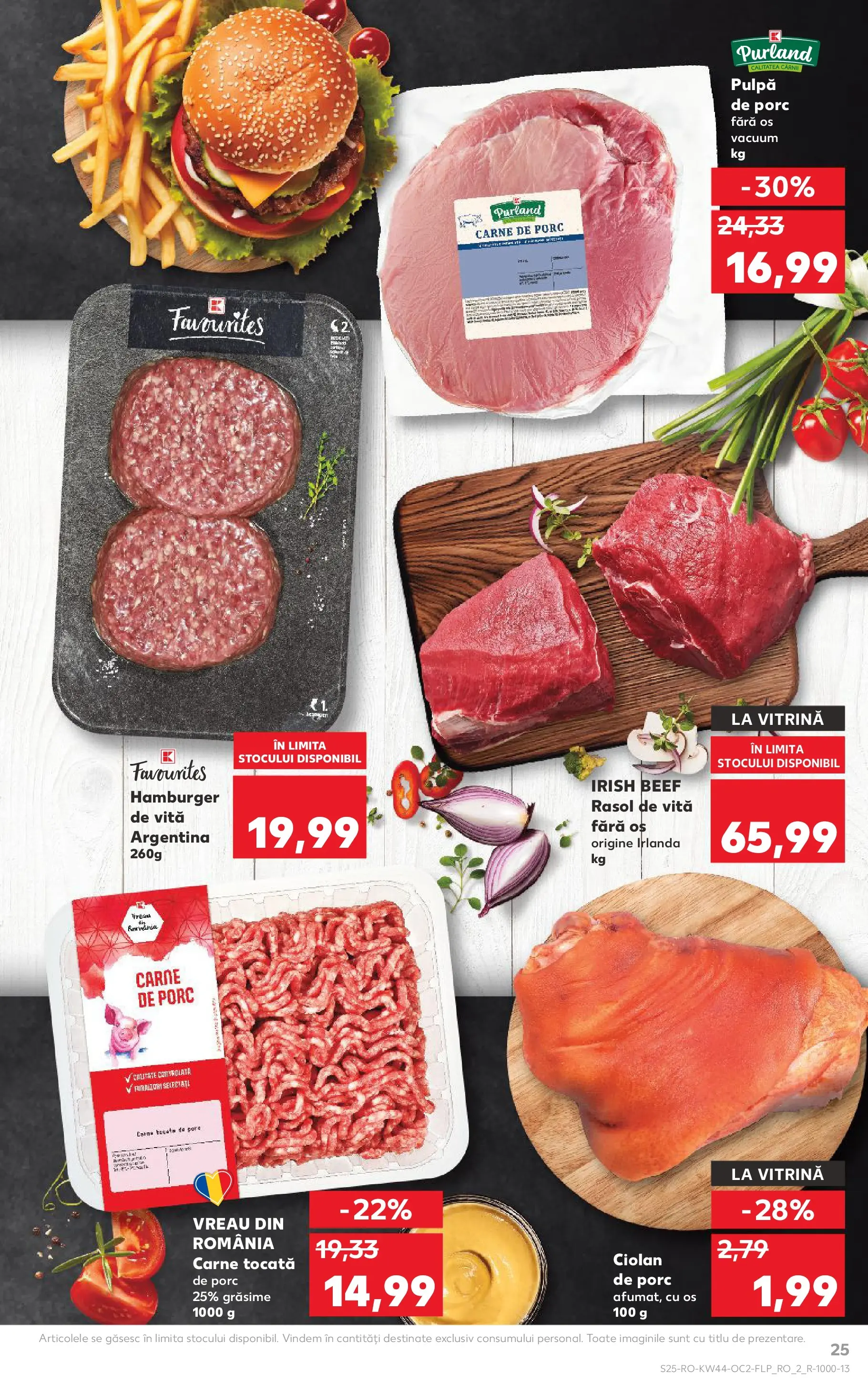 Catalog Kaufland - Târgu Mureș 28.10.2025 || Revista si Oferte | Pagină: 25 | Produse: Vitrină, Carne De Porc, Carne tocată, Rasol Catalog Kaufland - Târgu Mureș 28.10.2025 - Revista si Oferta | Pagină: 25 | Produse: Vitrină, Carne De Porc, Carne tocată, Rasol