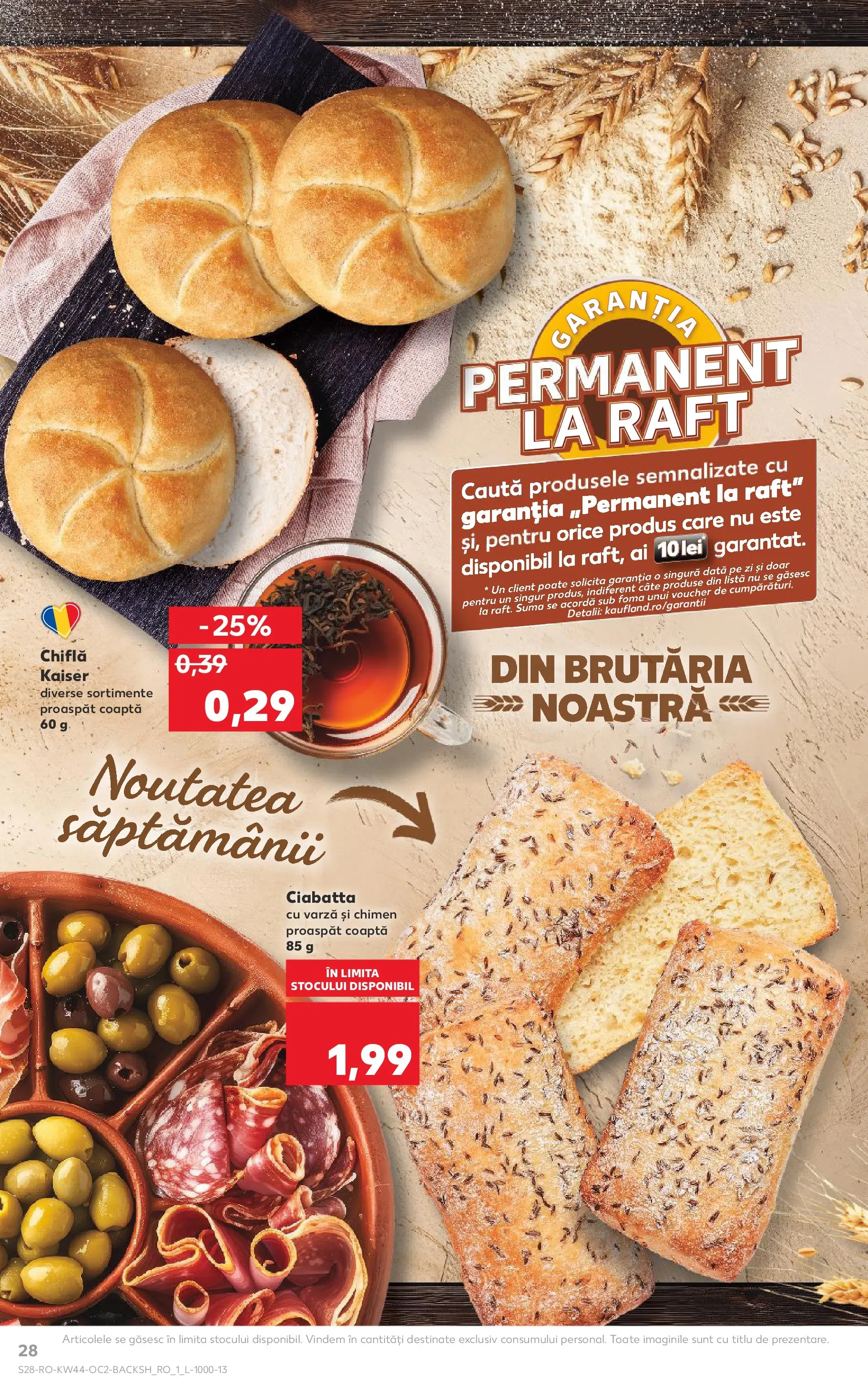 Catalog Kaufland - Târgu Mureș 28.10.2025 || Revista si Oferte | Pagină: 28 | Produse: Varză, Raft, Chiflă Catalog Kaufland - Târgu Mureș 28.10.2025 - Revista si Oferta | Pagină: 28 | Produse: Varză, Raft, Chiflă
