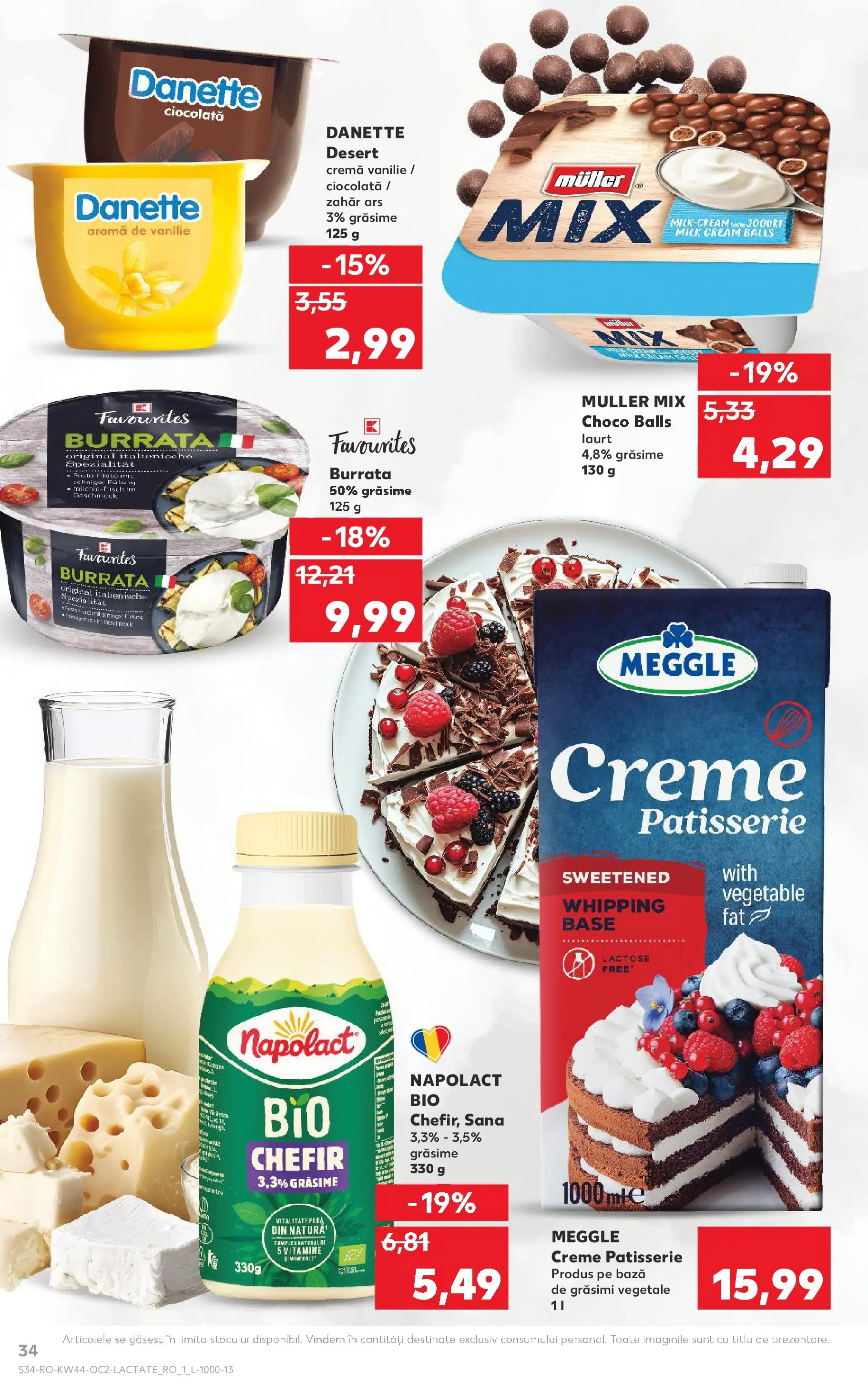 Catalog Kaufland - Târgu Mureș 28.10.2025 || Revista si Oferte | Pagină: 34 | Produse: Çift taraflı üst, Cremă, Ciocolată, Zahăr Catalog Kaufland - Târgu Mureș 28.10.2025 - Revista si Oferta | Pagină: 34 | Produse: Çift taraflı üst, Cremă, Ciocolată, Zahăr