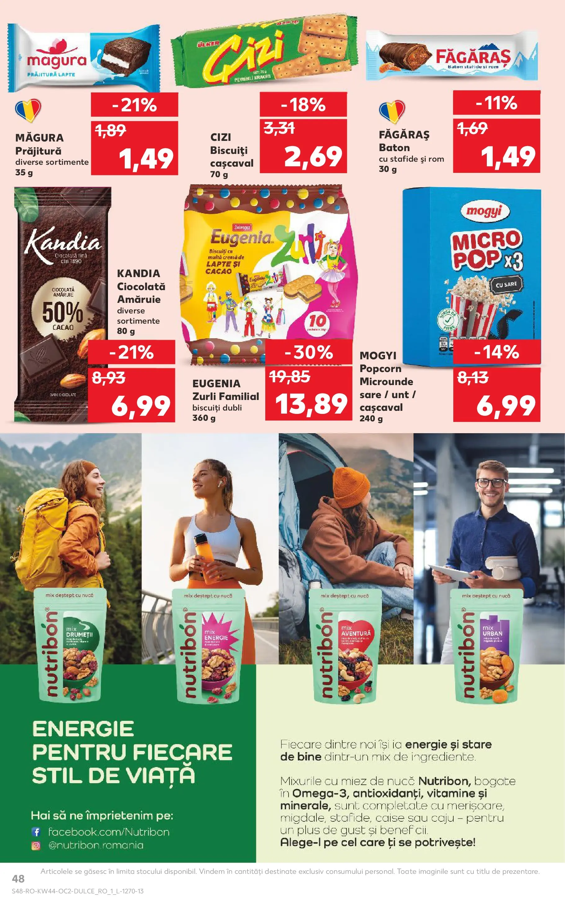 Catalog Kaufland - Comarnic 28.10.2025 || Revista si Oferte | Pagină: 48 | Produse: Ciocolată, Rom, Caju, Ahtapot Catalog Kaufland - Comarnic 28.10.2025 - Revista si Oferta | Pagină: 48 | Produse: Ciocolată, Rom, Caju, Ahtapot