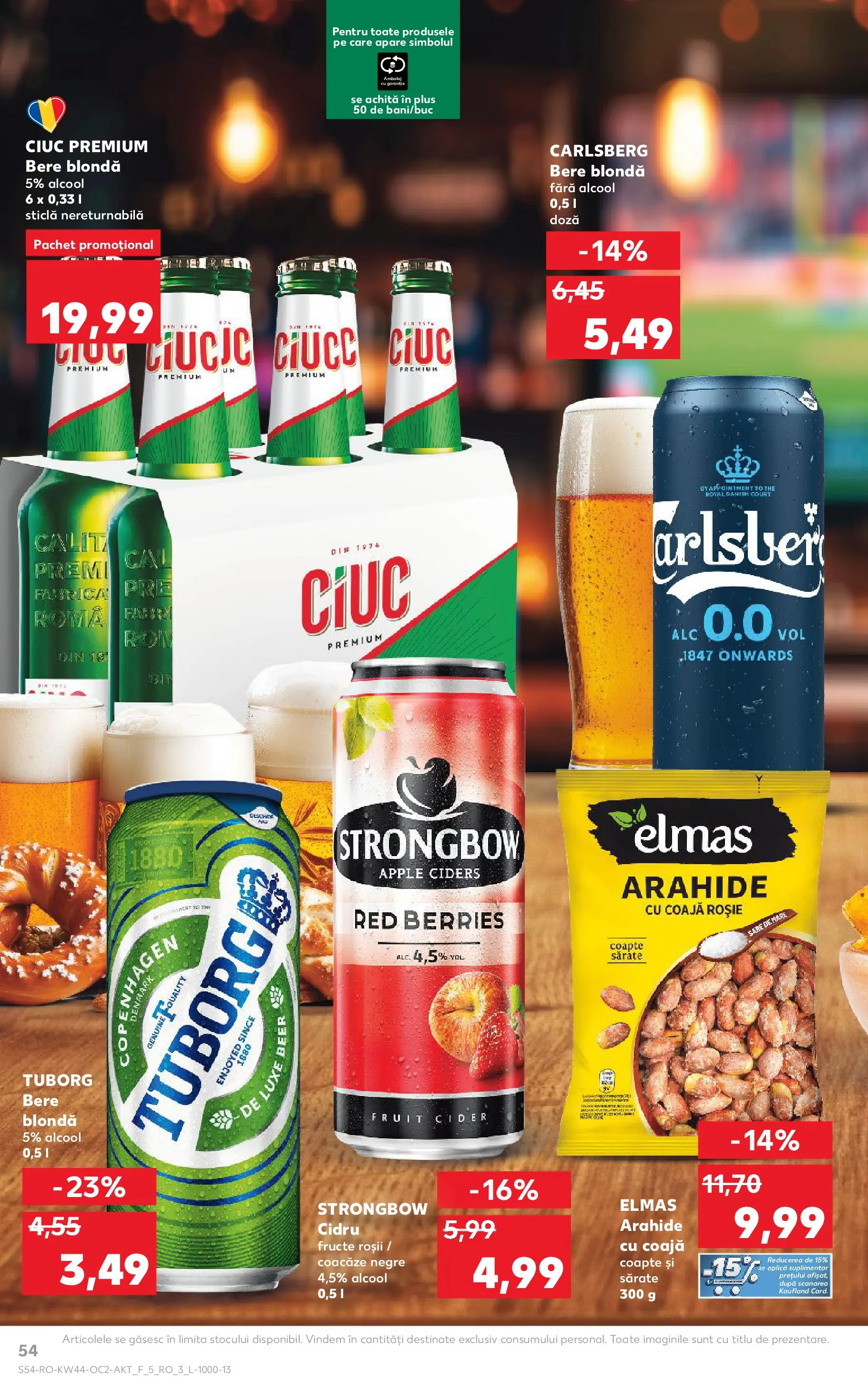 Catalog Kaufland - Târgu Mureș 28.10.2025 || Revista si Oferte | Pagină: 54 | Produse: Arahide, Apple, Roșii, Sare Catalog Kaufland - Târgu Mureș 28.10.2025 - Revista si Oferta | Pagină: 54 | Produse: Arahide, Apple, Roșii, Sare