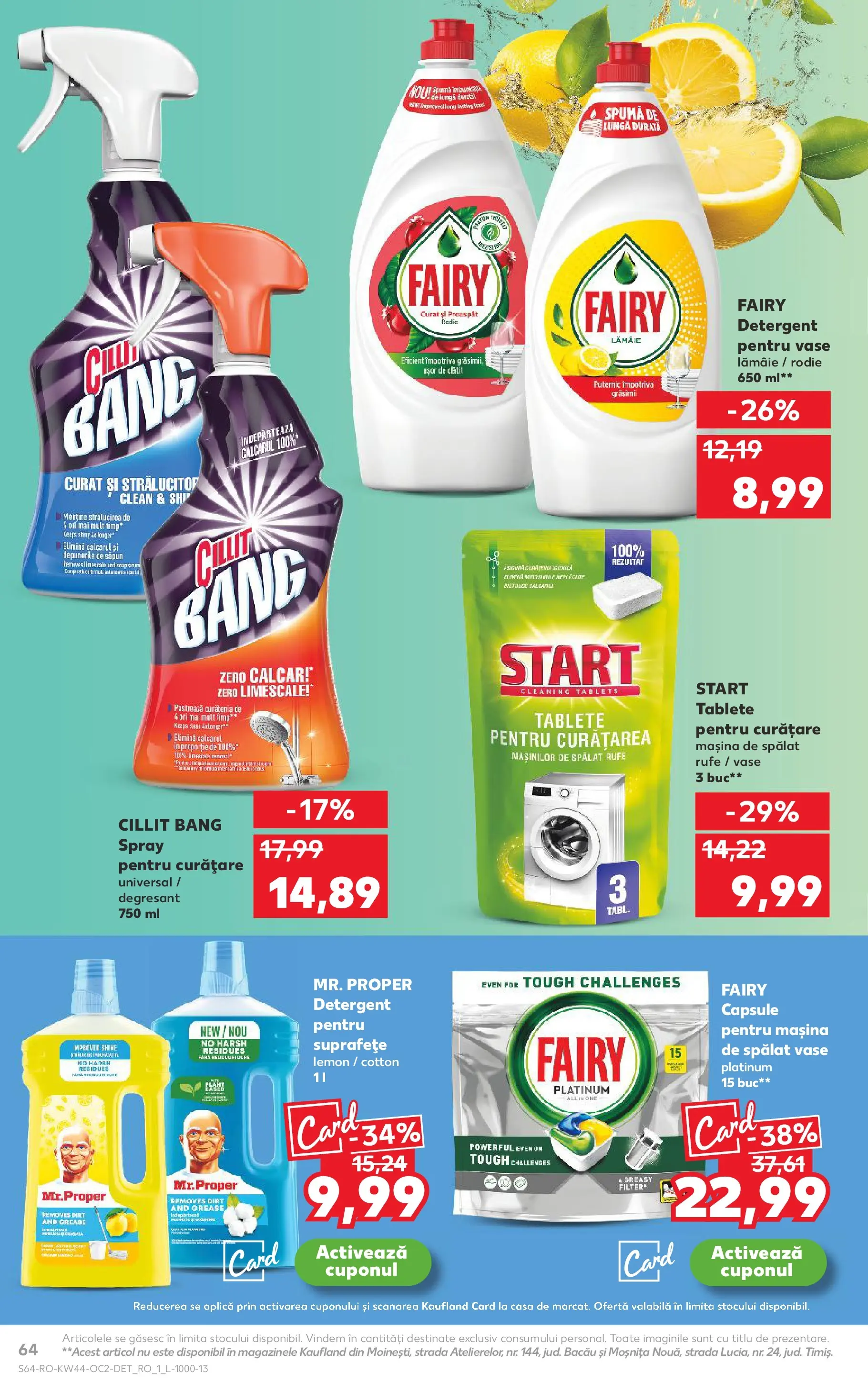Catalog Kaufland - Târgu Mureș 28.10.2025 || Revista si Oferte | Pagină: 64 | Produse: Pomelo, Mașină De Spălat Vase, Săpun, Capsule pentru mașina de spălat Catalog Kaufland - Târgu Mureș 28.10.2025 - Revista si Oferta | Pagină: 64 | Produse: Pomelo, Mașină De Spălat Vase, Săpun, Capsule pentru mașina de spălat
