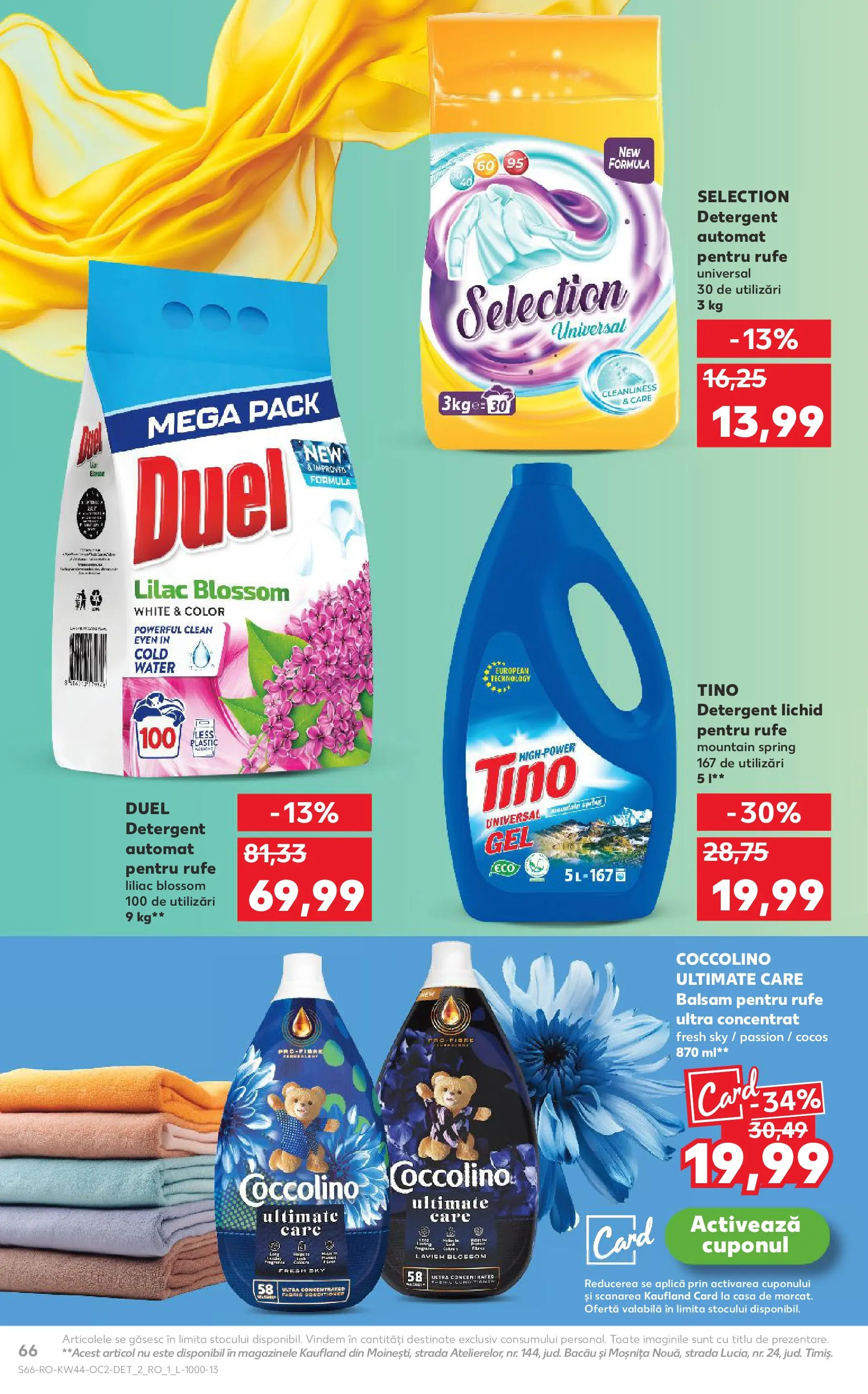 Catalog Kaufland - Târgu Mureș 28.10.2025 || Revista si Oferte | Pagină: 66 | Produse: Pomelo, Balsam, Yorgan, Detergent Catalog Kaufland - Târgu Mureș 28.10.2025 - Revista si Oferta | Pagină: 66 | Produse: Pomelo, Balsam, Yorgan, Detergent