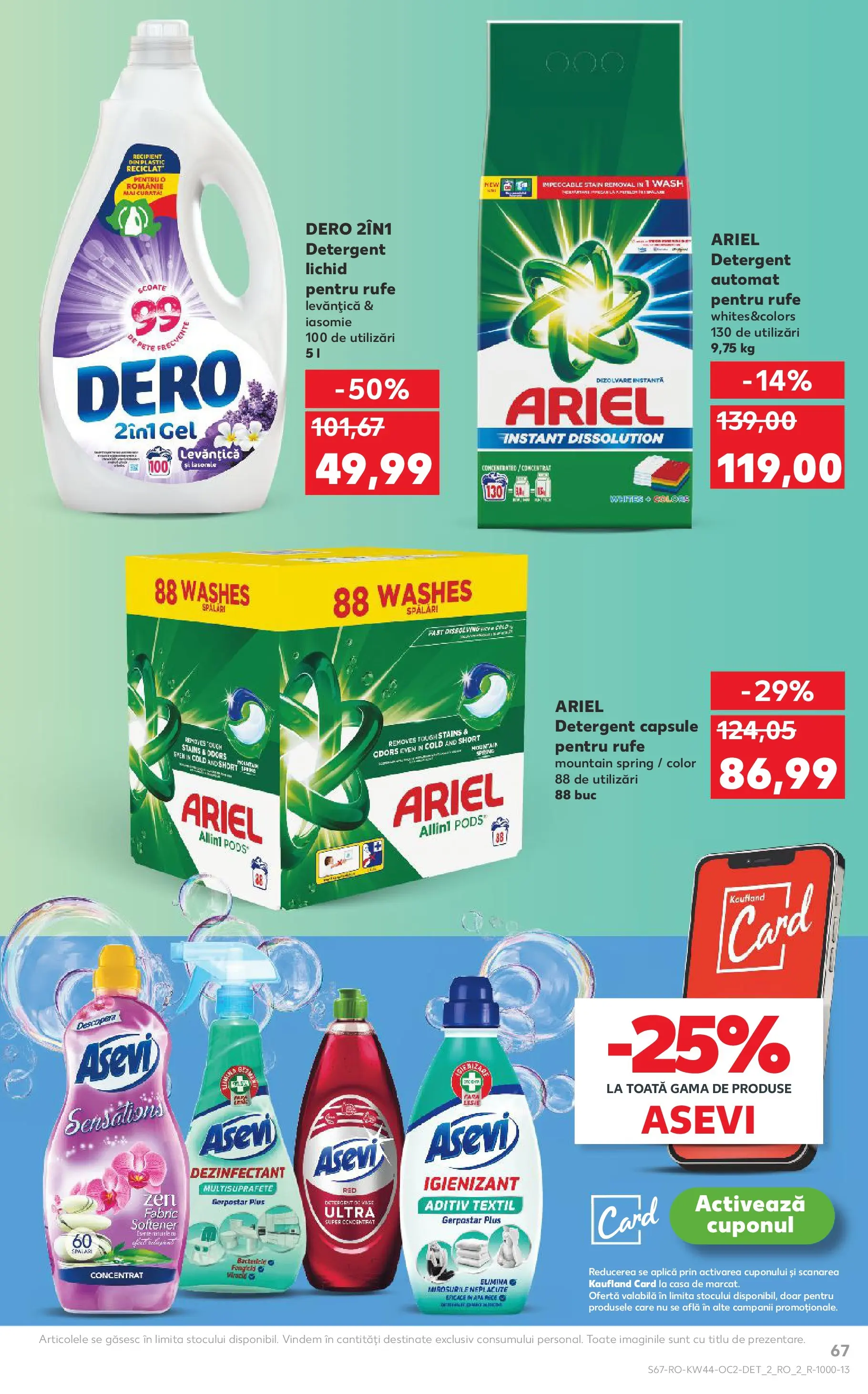 Catalog Kaufland - Târgu Mureș 28.10.2025 || Revista si Oferte | Pagină: 67 | Produse: Detergent de vase, Kedi Ödül Oyuncakları, Detergent Catalog Kaufland - Târgu Mureș 28.10.2025 - Revista si Oferta | Pagină: 67 | Produse: Detergent de vase, Kedi Ödül Oyuncakları, Detergent