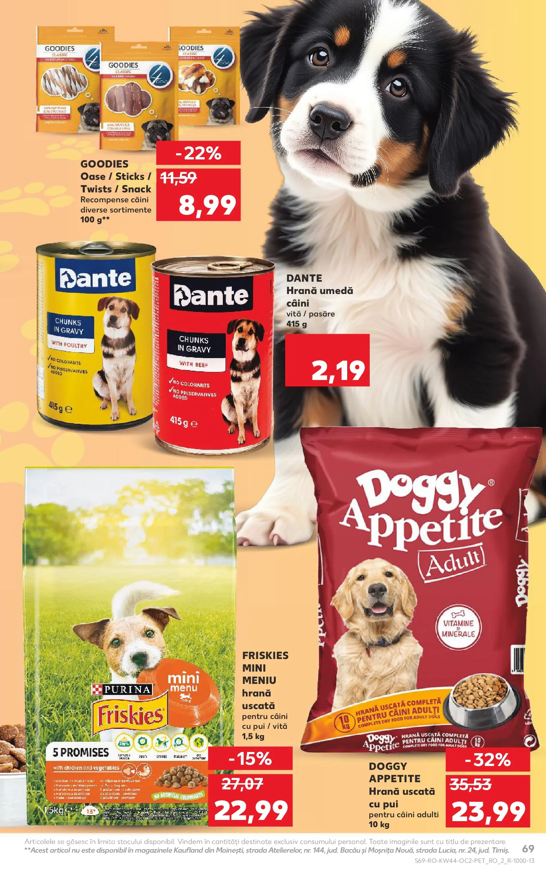 Catalog Kaufland - Târgu Mureș 28.10.2025 || Revista si Oferte | Pagină: 69 | Produse: Hacıyatmaz Kedi Oyuncağı Catalog Kaufland - Târgu Mureș 28.10.2025 - Revista si Oferta | Pagină: 69 | Produse: Hacıyatmaz Kedi Oyuncağı