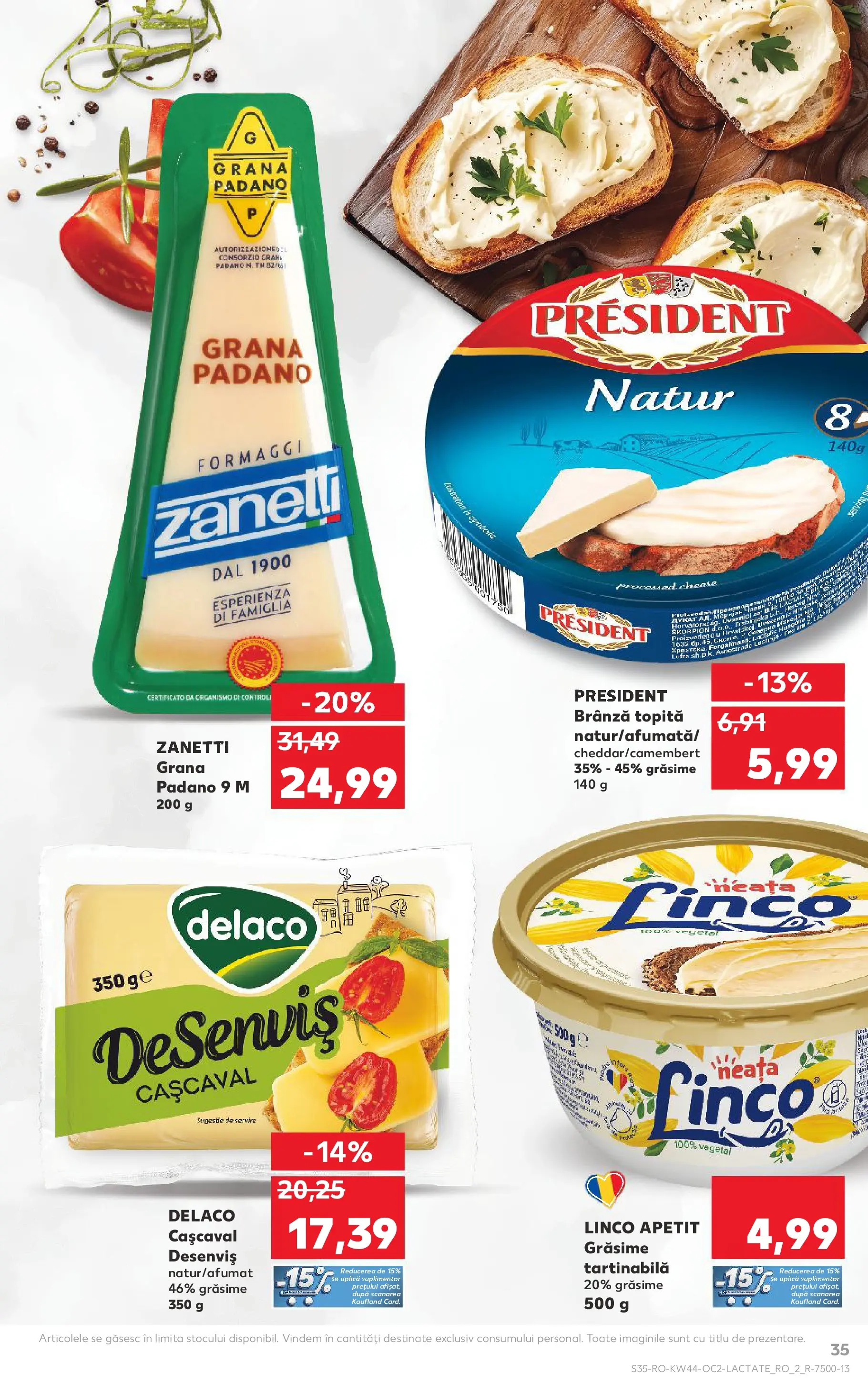 Catalog Kaufland - Viseu de Sus 28.10.2025 || Revista si Oferte | Pagină: 35 | Produse: Light Kedi Konservesi, Cașcaval, Brânză Catalog Kaufland - Viseu de Sus 28.10.2025 - Revista si Oferta | Pagină: 35 | Produse: Light Kedi Konservesi, Cașcaval, Brânză