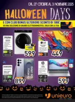 Electronic House Giuseppe Srl Pv.Napoli Halloweeen Days da Unieuro! - al 03.11.2025