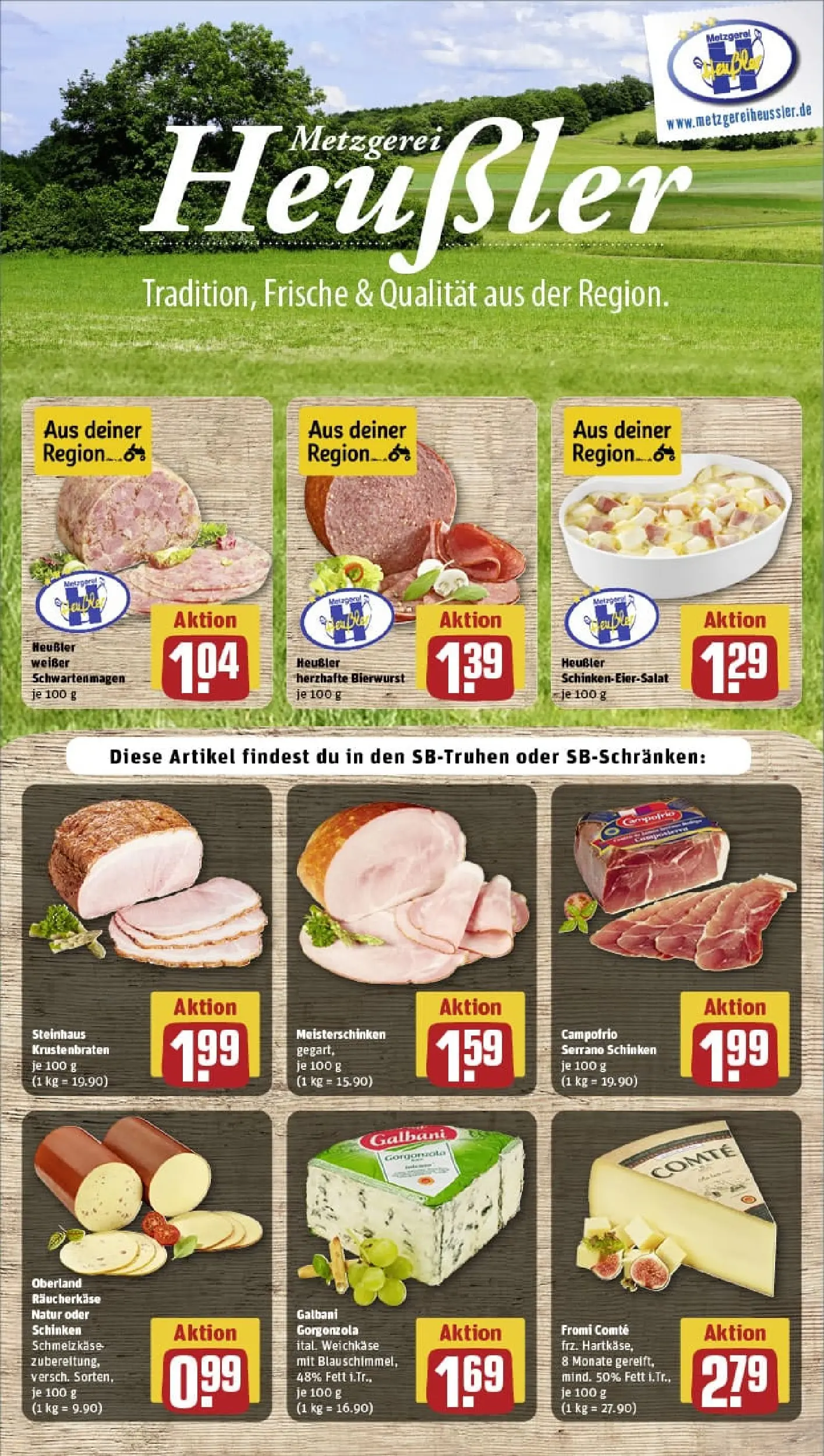 REWE Prospekt ab 26.10.2025 zum Blättern » Angebote | Seite: 11 | Produkte: Krustenbraten, Serrano schinken, Schinken