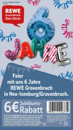 Rewe prospekt Neu-Isenburg / Gravenbruch	 ab 26.10.2025 gültig